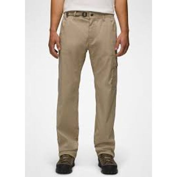 Prana Khaki Belted Zion Pants Medium x 30" inseam - Picture 1 of 4